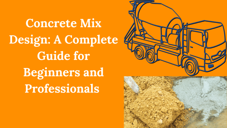 Concrete Mix Design: A Complete Guide for Beginners and Professionals